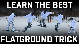 Learning Full Cabs On A Snowboard