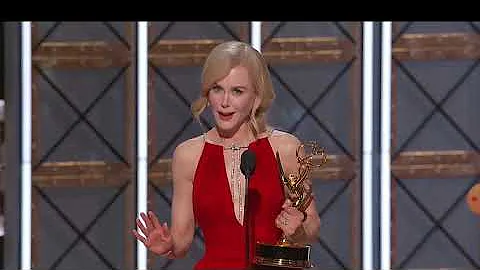 Nicole Kidman wins Best Lead Actress in a Limited Series / Primetime Emmy Awards - 2017