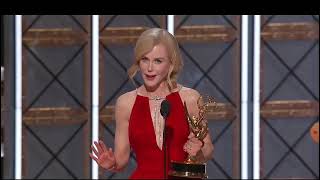 Nicole Kidman wins Best Lead Actress in a TV Mini Series or TV Movie / Primetime Emmy Awards - 2017