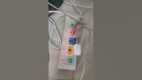 Ổ Cắm Điện Đa Năng Dây Dài 4m Có Chốt An Toàn, Ổ Điện Nhiều Lỗ Công Suất 2500W Chống Giật, Cổng USB