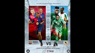 Barcelona Legends Vs African Legends screenshot 3