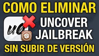 COMO ELIMINAR UNC0VER JAILBREAK & CYDIA EN iOS 12 SIN SUBIR DE VERSIÓN