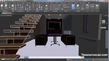 Making 3D Photorealistic rendering in AutoCAD