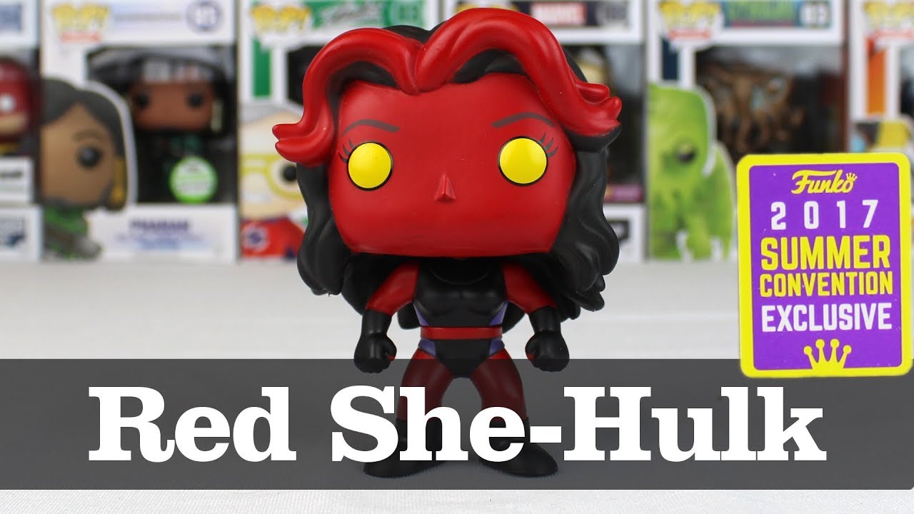 red she hulk funko pop