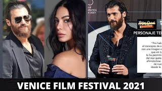 The incredibly handsome Can Yaman was Awarded 'TV Personality of the Year' in Venice Film Festival..