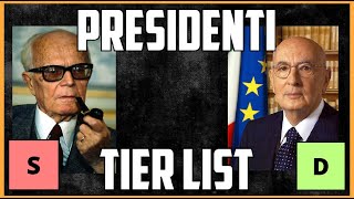 Tier List dei Presidenti della Repubblica screenshot 2