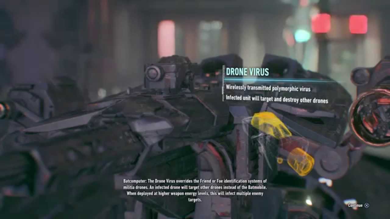 Batman: Arkham Knight Drone Virus Upgrade