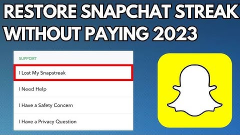 How to Restore Snapchat Streak Without Paying (2023) | How to Recover Snapchat Streak for Free