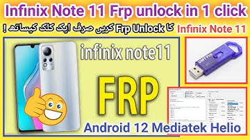 Infinix Note 11/Note 11 Pro (X663/X697) Frp Bypass/Unlock by UMT Pro android 12 | Easy Method | 2024