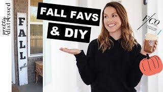 Fall Porch Sign - Hobby Lobby Inspired | Fall DIY Decor & Favorites