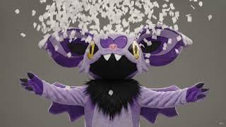 Noibats Mascot Confetti Blizzard (Pokemon Costumed Character)