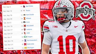 My *Official* Ohio State Football Prediction For 2026...