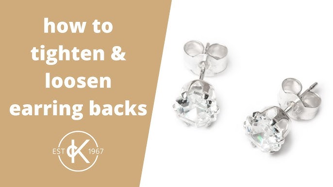 CAN YOU TIGHTEN UP SCREW BACK EARRINGS? – Jewelry Secrets