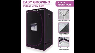 Spider Farmer 3x3x6 Grow Tent Giveaway ***CLOSED***