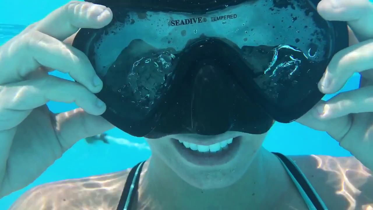 trinamason April 12 2017 short scuba mask breath hold YouTube
