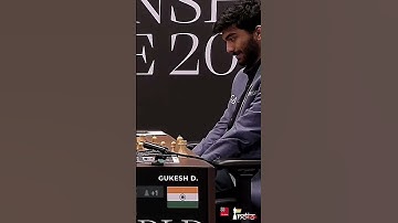 🔥 Gukesh Can’t Believe It – He’s the WORLD CHESS CHAMPION! 😱🏆 #chess #gukesh
