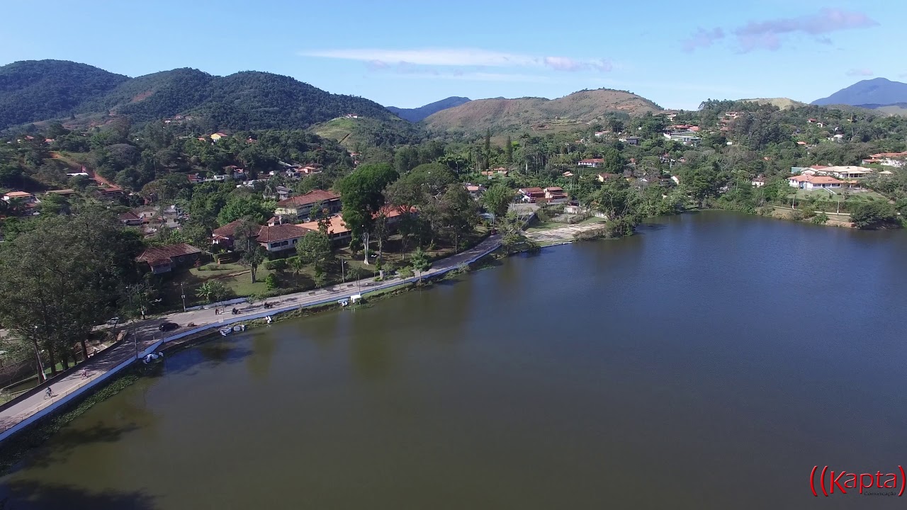 LAGO DE JAVARY EM MIGUEL PEREIRA RJ VISTO DO ALTO 4K - YouTube