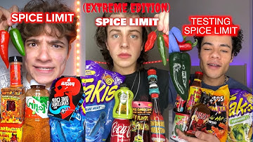 TESTING spice limit challenge TikTok compilation 🥵(EXTREME EDITION) #spicychallenge