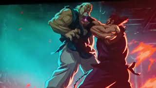 Street fighter movie has both cool animated scenes through the movie.