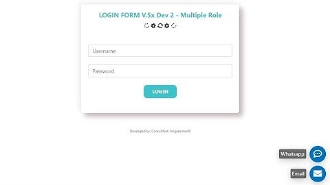 Login Form with Google Apps Script - CRUD | DataTables | Multiple Role Access (Member Level 2)