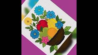 #bordado #bordadoras Hermosa colección de gráficos en punto de cruz