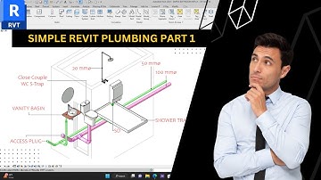 The Right Way To Plumb A Bathroom In Revit MEP Plumbing Tutorial For Beginners ( Part 1 - Drainage)