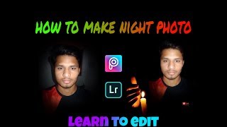 Night photo edit buy PicsArt and light room application/Youtube channel Ask photos screenshot 4