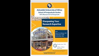 SPS Research Colloquium 1
