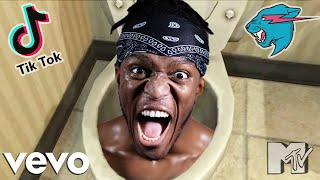 Skibidi Im Inside Your Toilet ~ PARODY of Lil Nas X J Christ ~ Rucka Rucka Ali