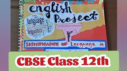 CBSE Class 12 English Project The Last Lesson | Class 12 English Project 2024-25 | The Last Lesson