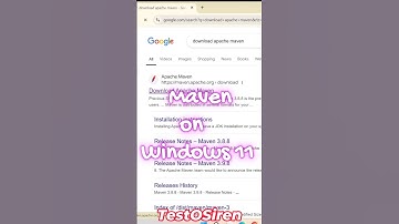 🚀 How to install maven on Windows 11 #maven #coding #automationtesting #windows #shorts #ytshorts