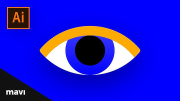 Creating an Eye Icon in Illustrator (Full Process)