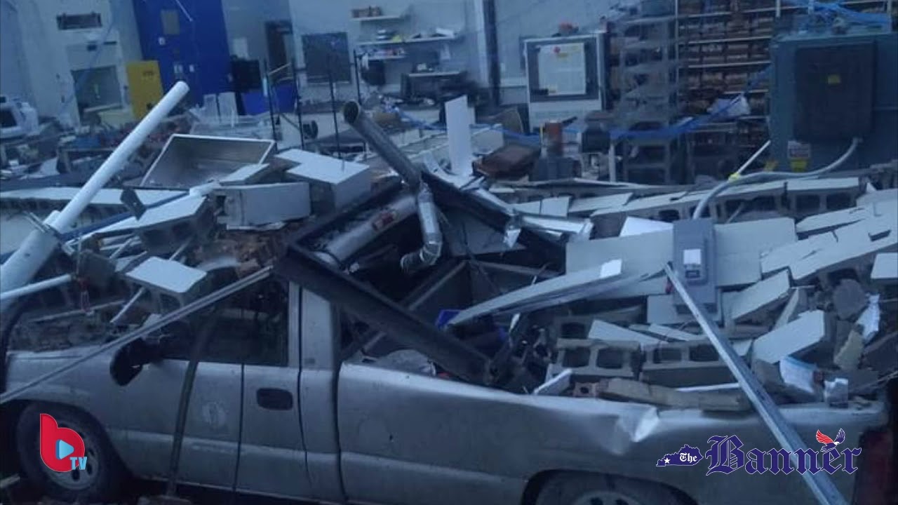 University of Kentucky Research and Education Center, Princeton KY Tornado destruction, 12/10