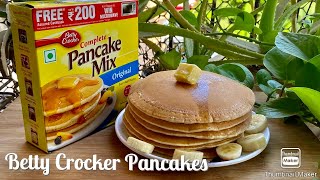 Betty Crocker Pancake Mix | Eggless Soft Fluffy Pancakes| Betty Crocker Pancakes