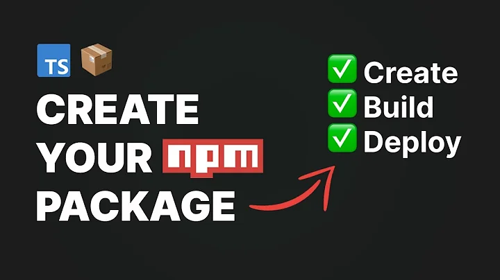 How to make your own NPM package (Step-by-Step) 📦