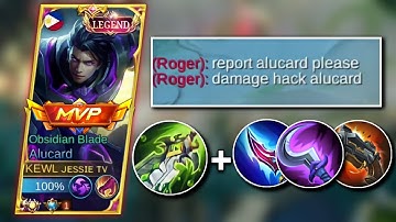 GOD MODE ALUCARD IN SOLO RANKGAME!! DESTROYING EVERYONE IN MYTHICAL GLORY🔥(Auto Winstreak)