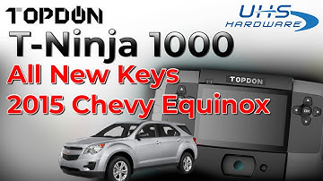 2015 Chevy Equinox Smart Key Programming using T-Ninja 1000 Programmer