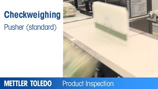 Standard Pusher for Checkweigher โ Product โ METTLER TOLEDO Product Inspection โ EN