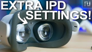 The Oculus Quest 2 Extra IPD Settings! Glare and Ghosting Solved!