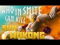 Smite Sun Wukong Mythology and Gods that can kill him