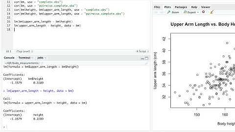 R Tutorial 29: Fitting a Linear Model