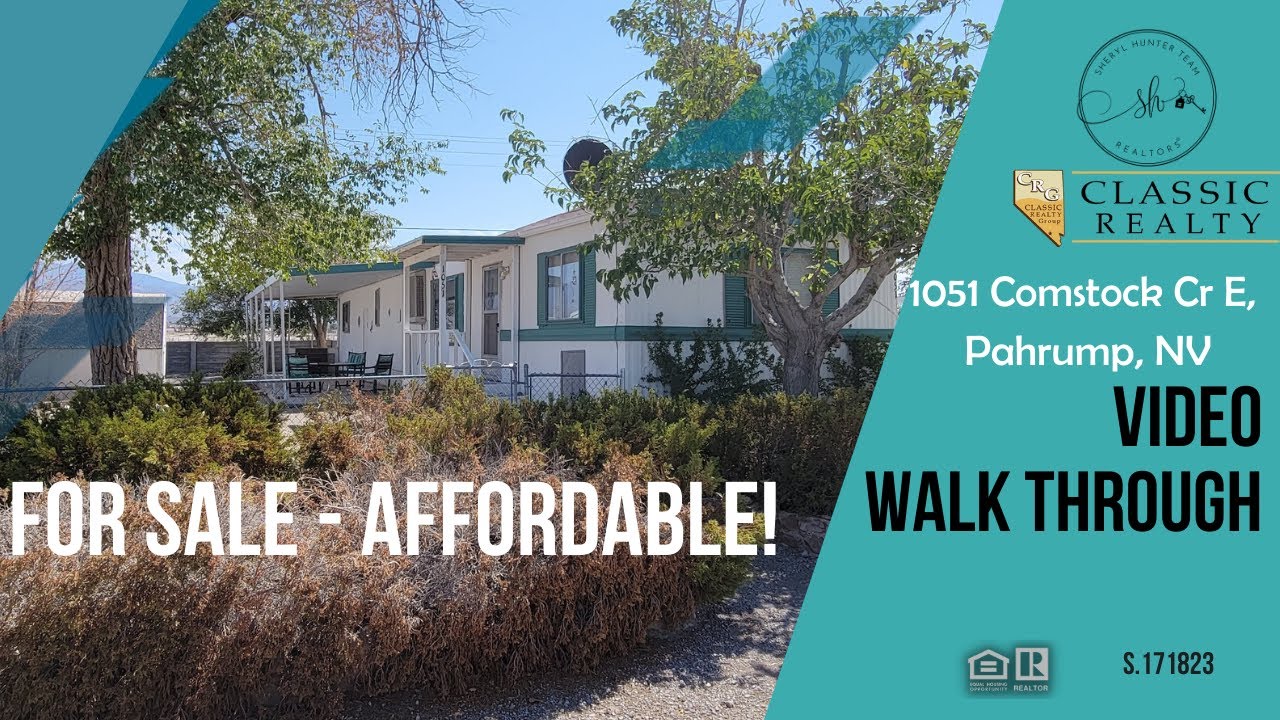 *SOLD* Cute 2 bedroom manufactured home for sale ! 1051 S Comstock Cr E