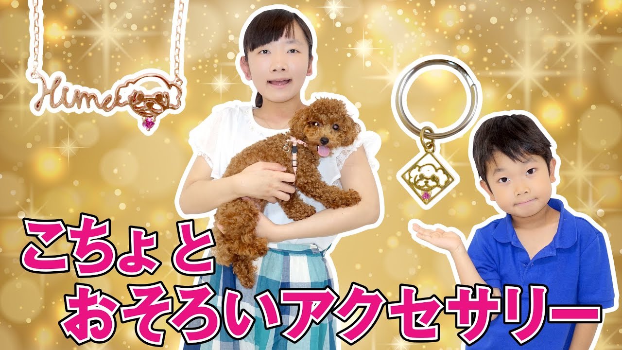 ★「こちょとおそろい！」ペットジュエリー作ったよ〜★