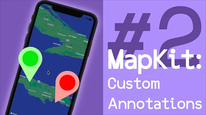 MapKit | Adding Custom Annotations to a Map | Swift + UIKit | Part 3