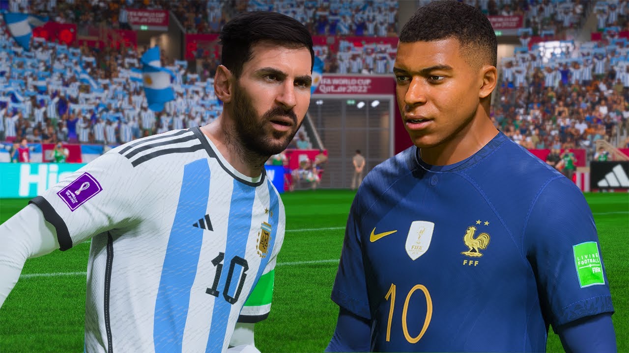 Argentina vs francia semifinal del mundial fifa 23 qatar 2022 ep4