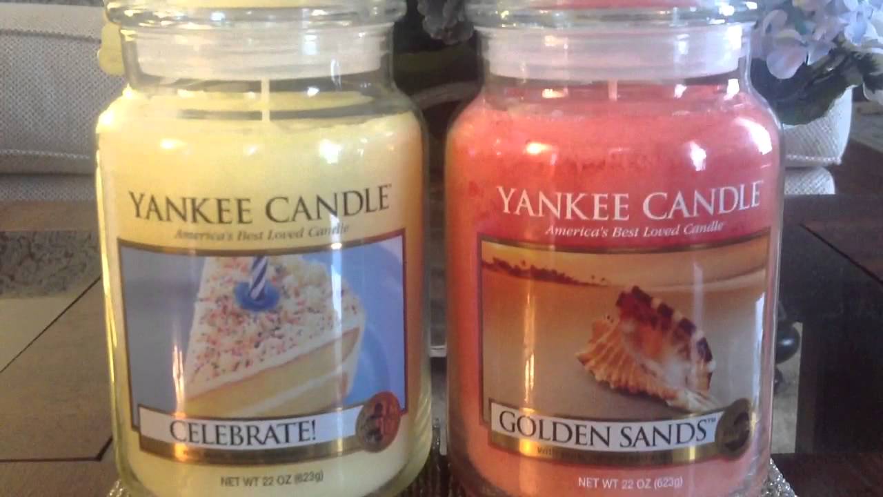 Yankee Candle Online Exclusives RANT from Exchanging Celebrate Candle YouTube