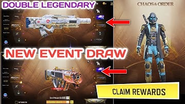 *New* Season 5 Double Legendary draw Event | Legendary Cordite Zero G Legendary Bk57 Space Race Codm