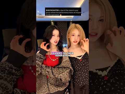 Babymonster is Leader of their Generation ? #Babymonster #Kpop #Blackpink