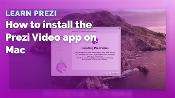 How to install the Prezi Video app on Mac