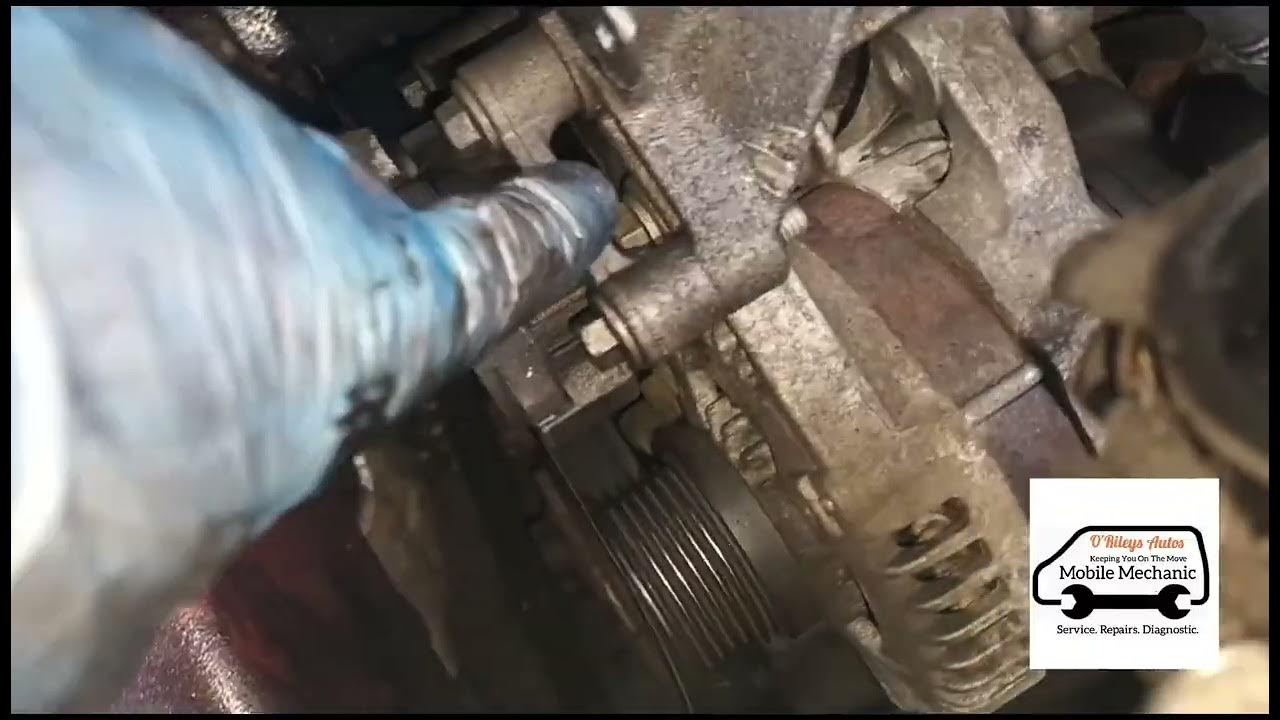 Ford Focus C Max 1.6 Tdci Hdi Alternator Replacement Fitting - YouTube